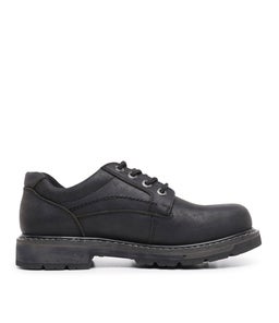 ALAMEIN BLACK LEATHER