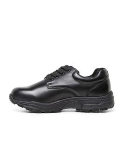 SHUTTLE 2 LACE E LX BLACK LEATHER