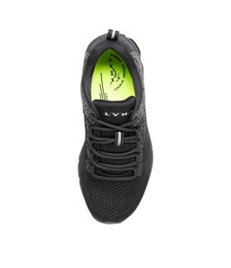 IGNITE JNR LACE LX BLACK WHITE SMOOTH