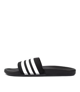 ADILETTE COMFORT W BLACK WHITE BLACK SMOOTH