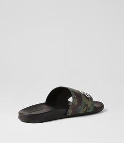ADILETTE COMFORT BLACK BLACK WHITE SMOOTH