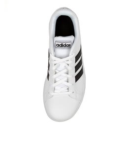 GRAND COURT K JNR WHITE BLACK WHITE SMOOTH