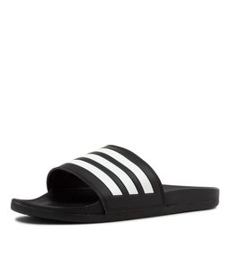 ADILETTE COMFORT AD BLACK WHITE BLACK SMOOTH