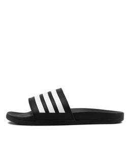 ADILETTE COMFORT AD BLACK WHITE BLACK SMOOTH