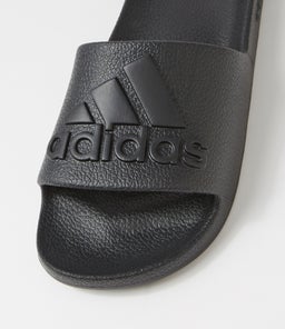 ADILETTE AQUA M AD BLACK RUBBER