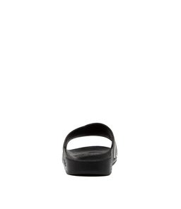ADILETTE AQUA K JNR AD BLACK WHITE BLACK SMOOTH