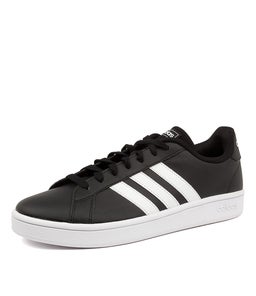 GRAND COURT BASE M AD BLACK WHITE WHITE SMOOTH