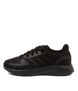 RUNFALCON 2.0 K JNR AD BLACK BLACK GREY SMOOTH