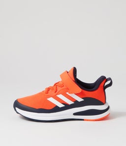 FORTARUN EL K JNR AD ORANGE WHITE INK MESH