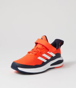 FORTARUN EL K JNR AD ORANGE WHITE INK MESH