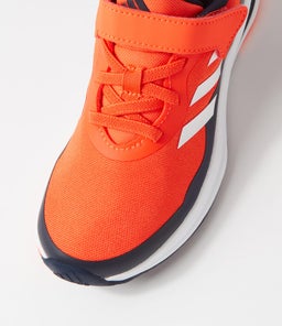 FORTARUN EL K JNR AD ORANGE WHITE INK MESH