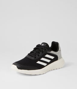 TENSAUR RUN 2.0 K JNR AD BLACK WHITE GREY SMOOTH