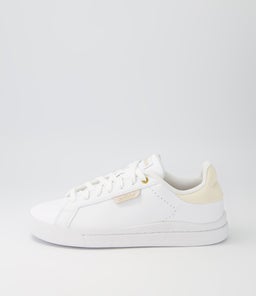 COURT SILK W AD WHITE WHITE WHITE SMOOTH LEATHER