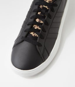 GRAND COURT BASE 2.0 W AD BLACK BLACK LIME LEATHER