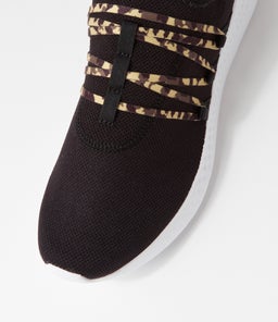 PUREMOTION ADAPT 2.0 W AD BLACK BLACK GOLD METALLIC KNIT