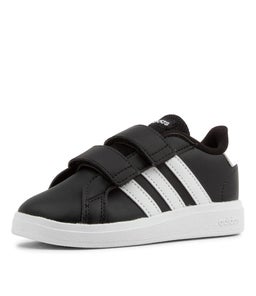 GRAND COURT 2.0 CF I TOT AD BLACK WHITE BLACK SMOOTH