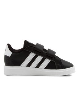GRAND COURT 2.0 CF I TOT AD BLACK WHITE BLACK SMOOTH