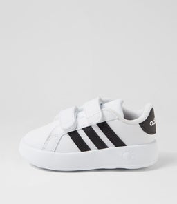 GRAND COURT 2.0 CF I TOT AD WHITE BLACK SMOOTH