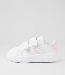 GRAND COURT 2.0 CF I TOT AD WHITE JADE CLEAR PINK TEXTILE