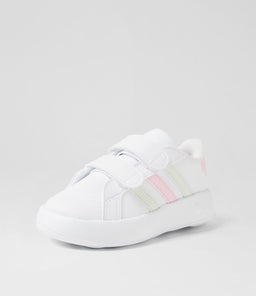 GRAND COURT 2.0 CF I TOT AD WHITE JADE CLEAR PINK TEXTILE