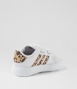 GRAND COURT 2.0 CF I TOT AD WHITE MAGIC BEIGE MATTE GOLD SMOOTH