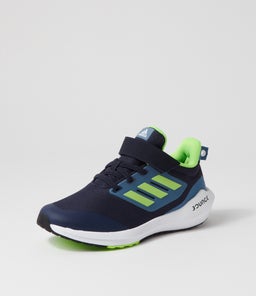 EQ21 RUN 2.0 EL K JNR AD INK GREEN BLUE MESH