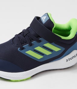 EQ21 RUN 2.0 EL K JNR AD INK GREEN BLUE MESH