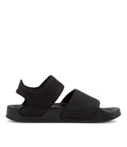 ADILETTE SANDAL K JNR AD BLACK WHITE BLACK SMOOTH