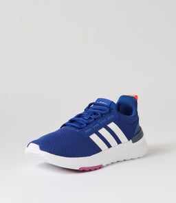 RACER TR21 K JNR AD ROYAL BLUE WHITE ORANGE SMOOTH