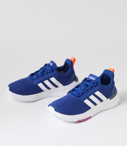 RACER TR21 K JNR AD ROYAL BLUE WHITE ORANGE SMOOTH