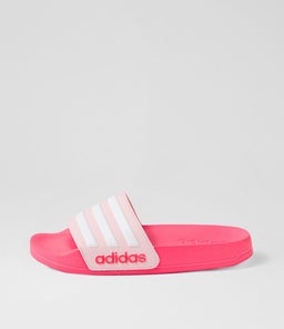 ADILETTE SHOWER AD LUCID PINK WHITE PINK SMOOTH