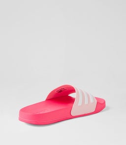 ADILETTE SHOWER AD LUCID PINK WHITE PINK SMOOTH