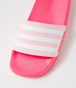 ADILETTE SHOWER AD LUCID PINK WHITE PINK SMOOTH