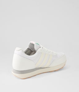 RUN 60S 3.0 W AD WHITE WHITE CRYSTAL LEATHER