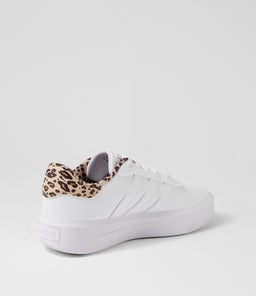 COURT PLATFORM W AD WHITE BEIGE SMOOTH