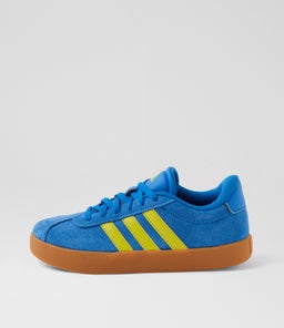 VL COURT 3.0 JNR AD BRIGHT ROYAL PURE SULFUR GUM10 SUEDE