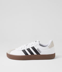 VL COURT 3.0 W AD WHITE BLACK GREY SMOOTH FABRIC