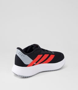DURAMO SL2 EL C JNR AD BLACK LUCID RED HALO SILVER TEXTILE