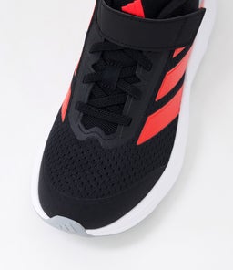 DURAMO SL2 EL C JNR AD BLACK LUCID RED HALO SILVER TEXTILE