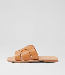 ISMENE SANDAL AF TAN LEATHER