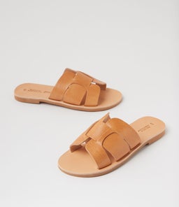 ISMENE SANDAL AF TAN LEATHER