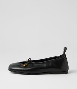 ROSALIND AG BLACK LEATHER