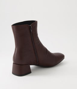 WOMAN AL DARK BROWN LEATHER