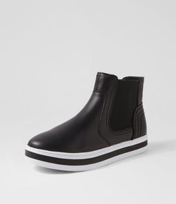 PRICKLE AL BLACK LEATHER