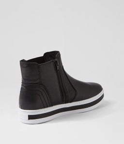 PRICKLE AL BLACK LEATHER