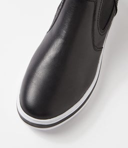 PRICKLE AL BLACK LEATHER