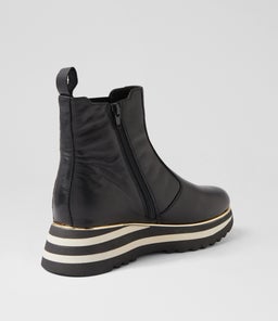 HICCUP AL BLACK LEATHER