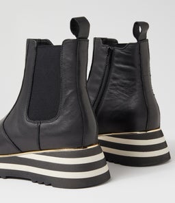 HICCUP AL BLACK LEATHER