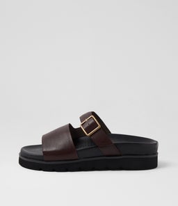 VACATE AL DARK BROWN LEATHER
