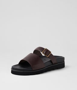VACATE AL DARK BROWN LEATHER